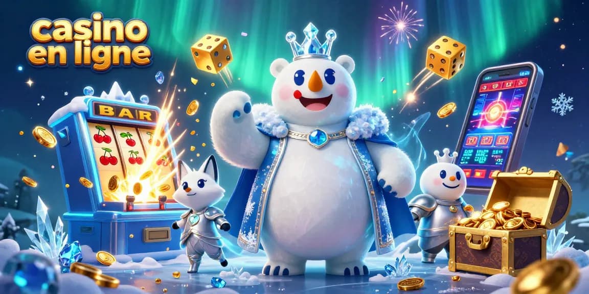 Élargissez votre expérience de casino en ligne avec des personnages s'illuminant de jackpots et de jeux.