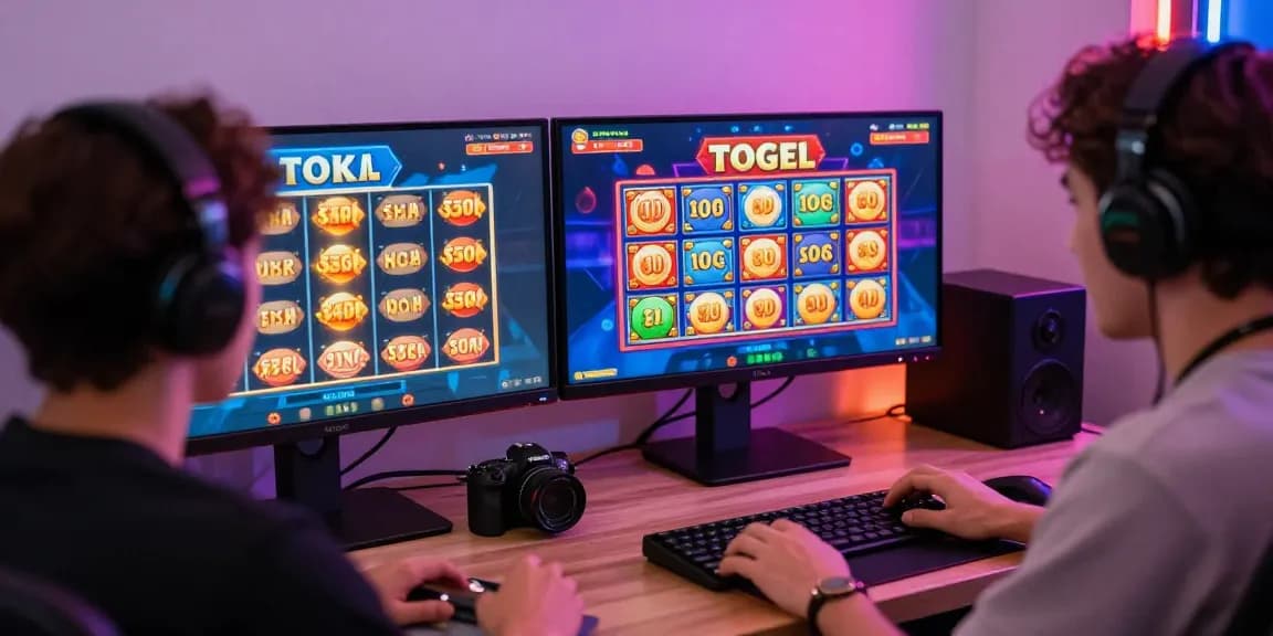 Engaged players exploring tempototo's online gaming platform for exciting lottery and casino games.
