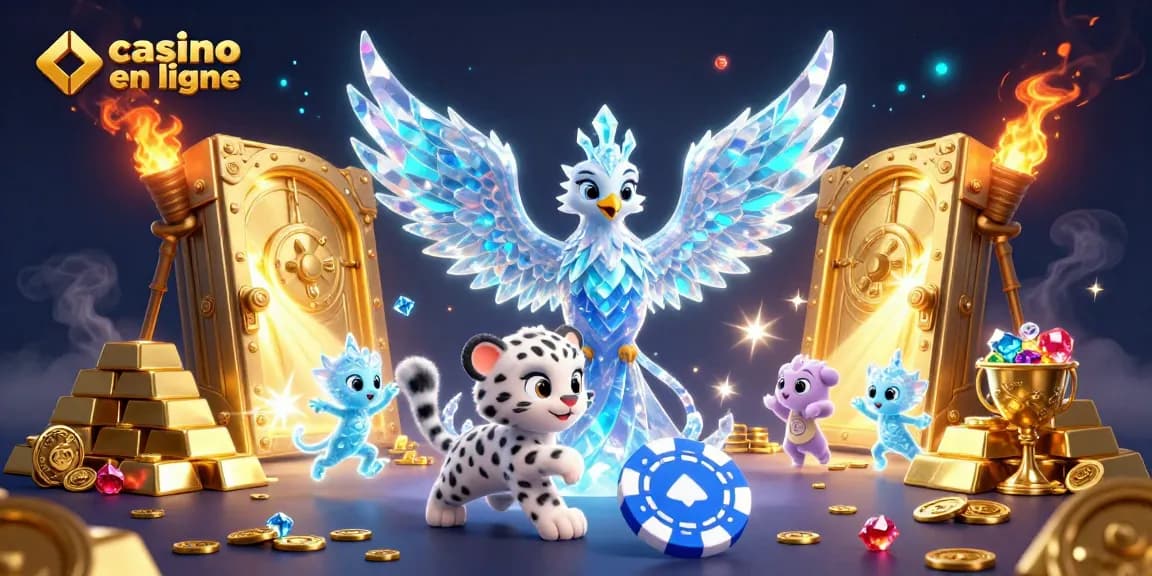 Casino en ligne : l'ice phoenix attire avec ses gemmes éclatantes et jouets captivants.