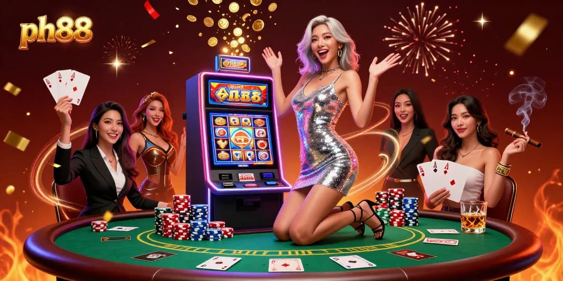 Raise your winnings with ph88's exciting slot machines and a vibrant casino atmosphere.