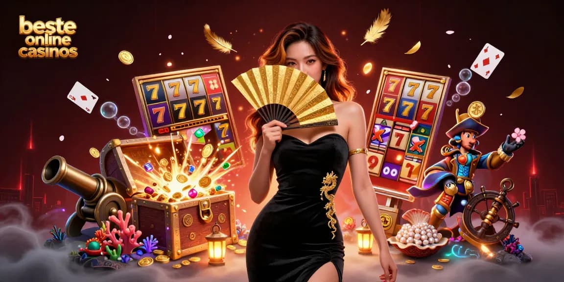 Explore the vibrant scene of beste online casinos with stunning characters and dynamic gaming elements.