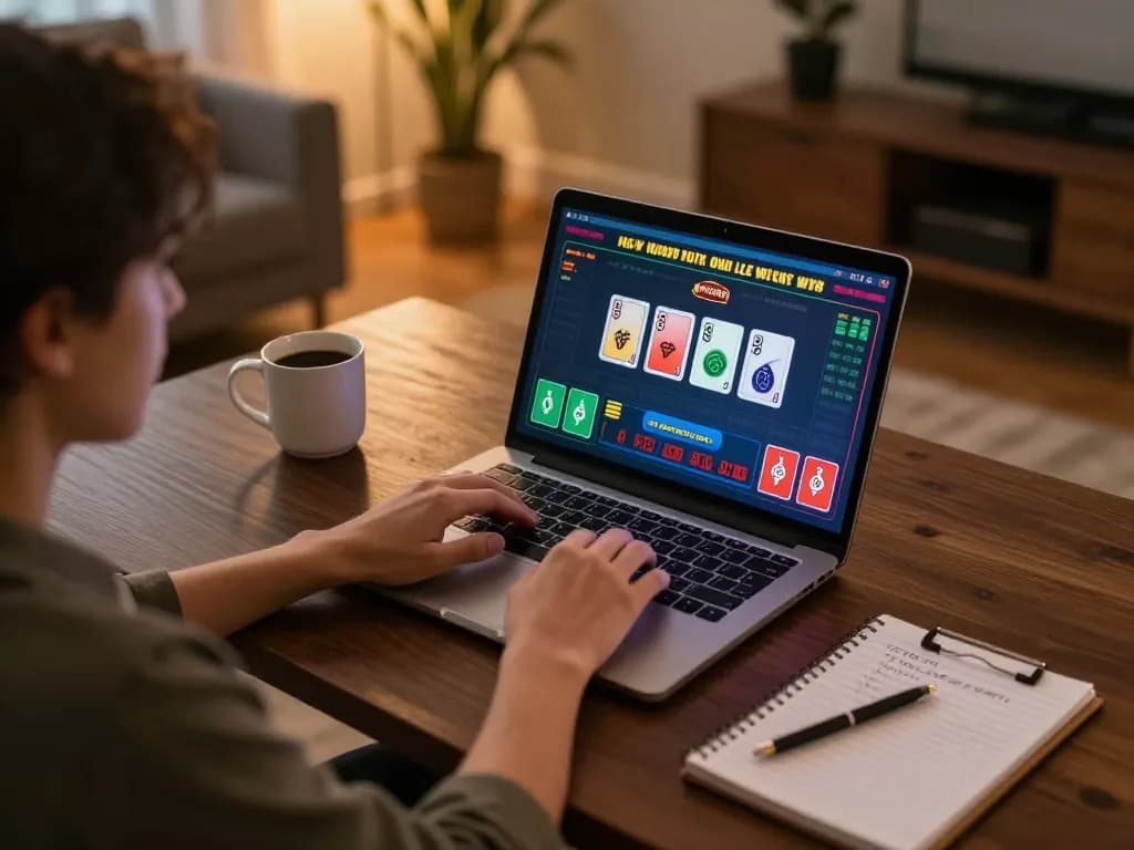 Player enjoying rik vip at home, engaging with live dealer online casino.