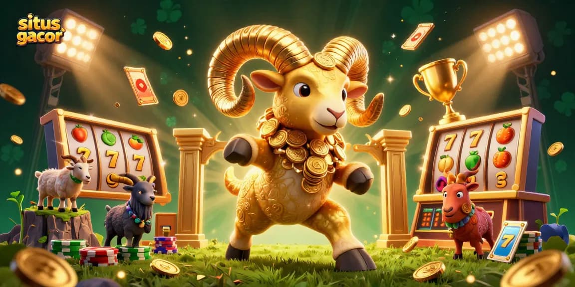 Menggandakan keseruan di situs gacor dengan ram emas dan elemen permainan kasino.