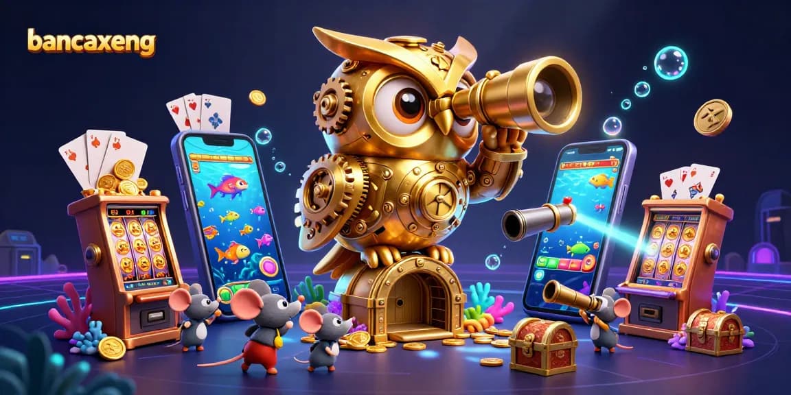 bancaxeng players enjoying vibrant fish shooting game with immersive graphics and action.