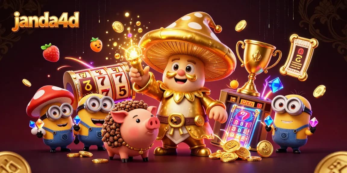 Gandakan peluang menang di janda4d dengan mesin slot jackpot yang menggiurkan.