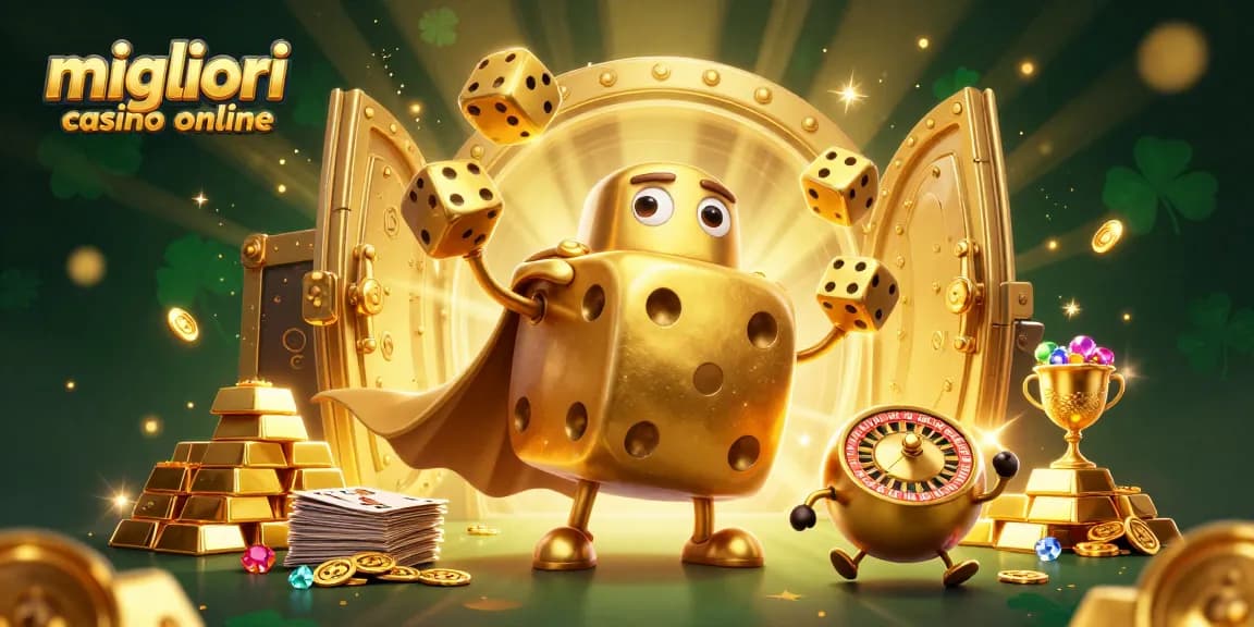 Migliori casino online: gioca con entusiasmo ai giochi e ottieni bonus da un golem di dadi dorati