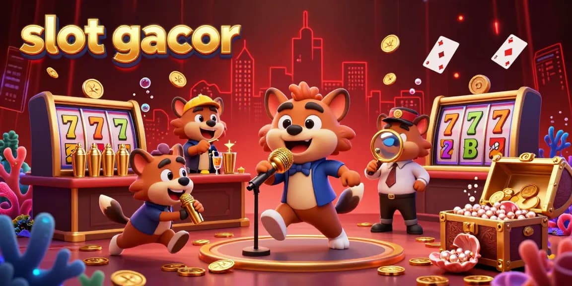 Experience slot gacor excitement as hyenas bring comedy to a vibrant casino scene.