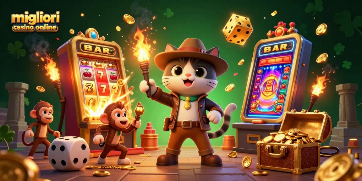 I migliori casino online offrono avventure uniche tra esplorazioni e artefatti d'oro.