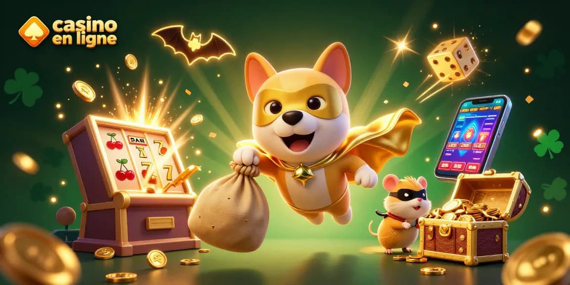 Actionner des gains sur le casino en ligne avec un super-héros amusant.