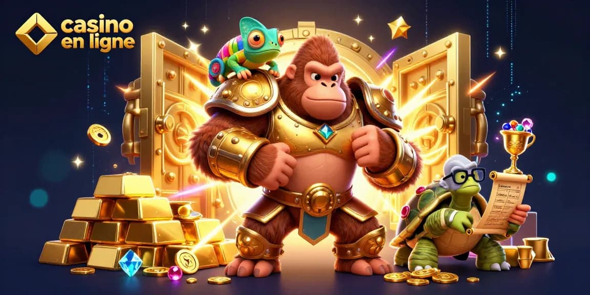 Profitez des meilleurs jeux de casino en ligne avec des personnages ludiques dans un univers coloré