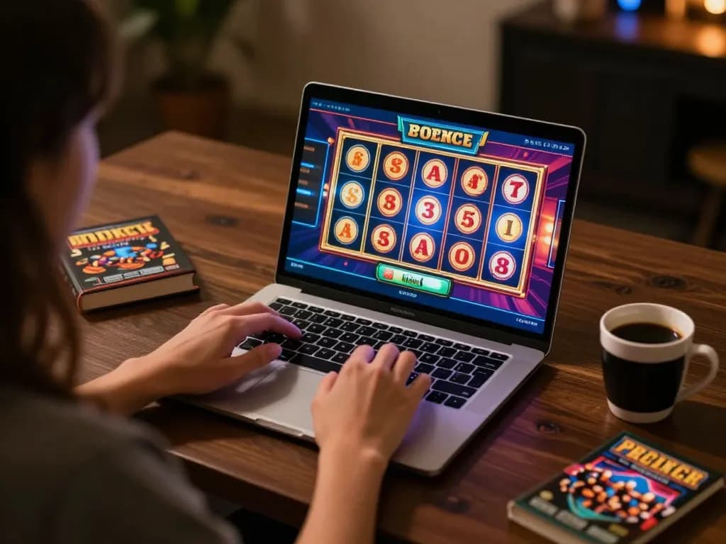 Experience TG88 online gaming with a person engrossed in strategy and excitement at home