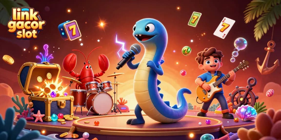 Engage in exciting games on link gacor slot with vibrant underwater casino elements.