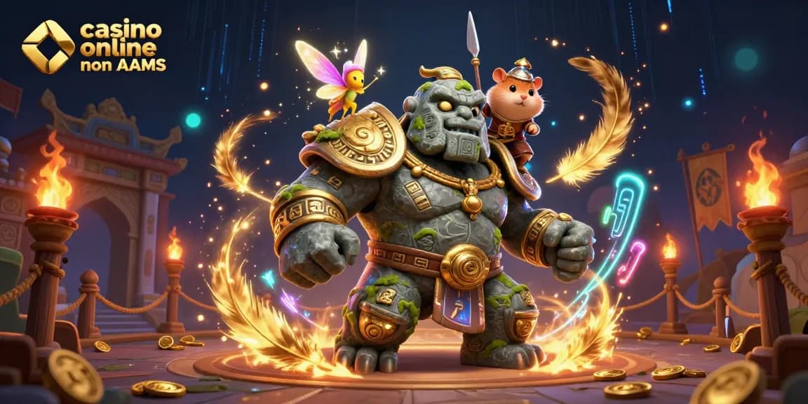 Interagisci con giochi vivaci nel casinò online non AAMS con personaggi in azione