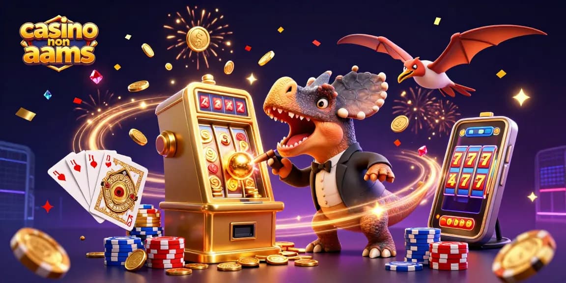 Vinci con casino non AAMS: pachycephalosaurus e ankylosaurus tra jackpot e monete d'oro volanti