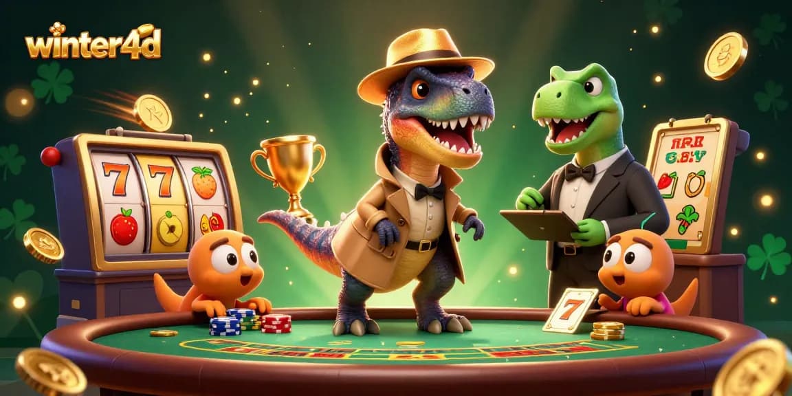 Menangkan jackpot dengan winter4d di meja blackjack yang ramai dengan tema dino