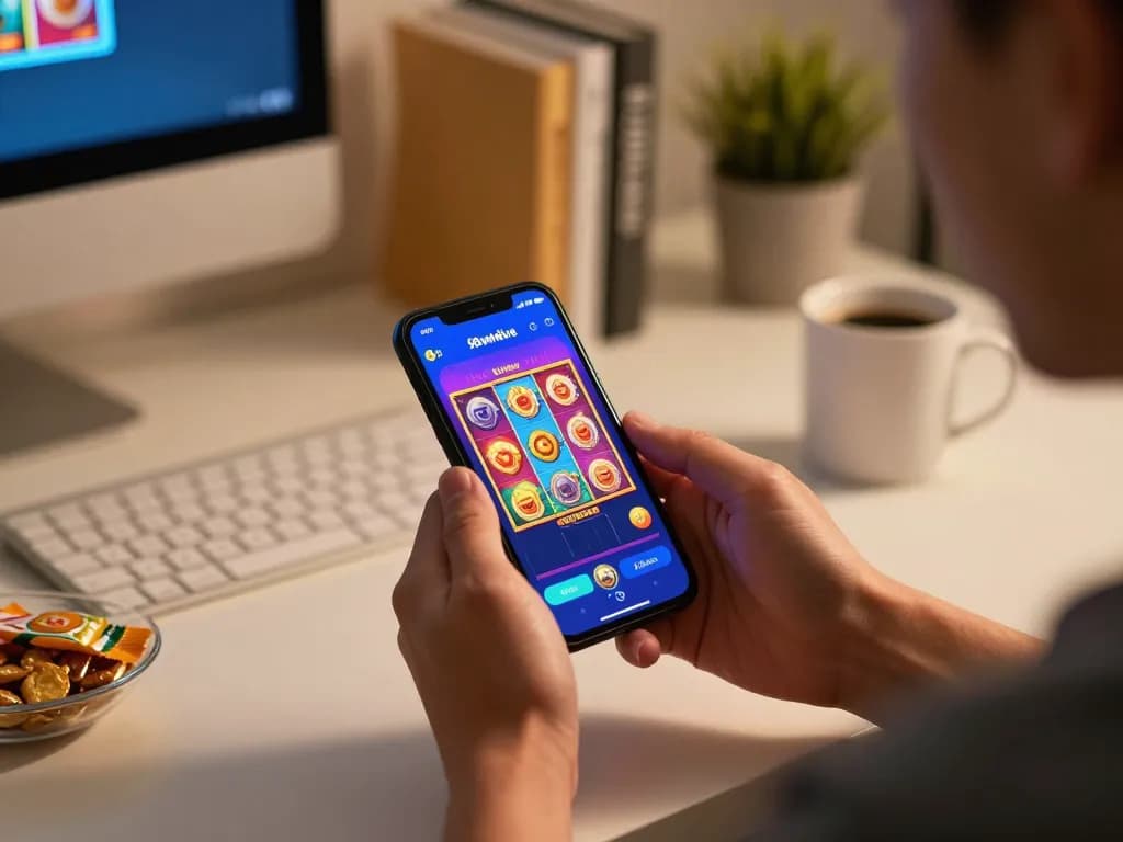 Engage with 98winlive on mobile to play exciting slot games in a cozy setting