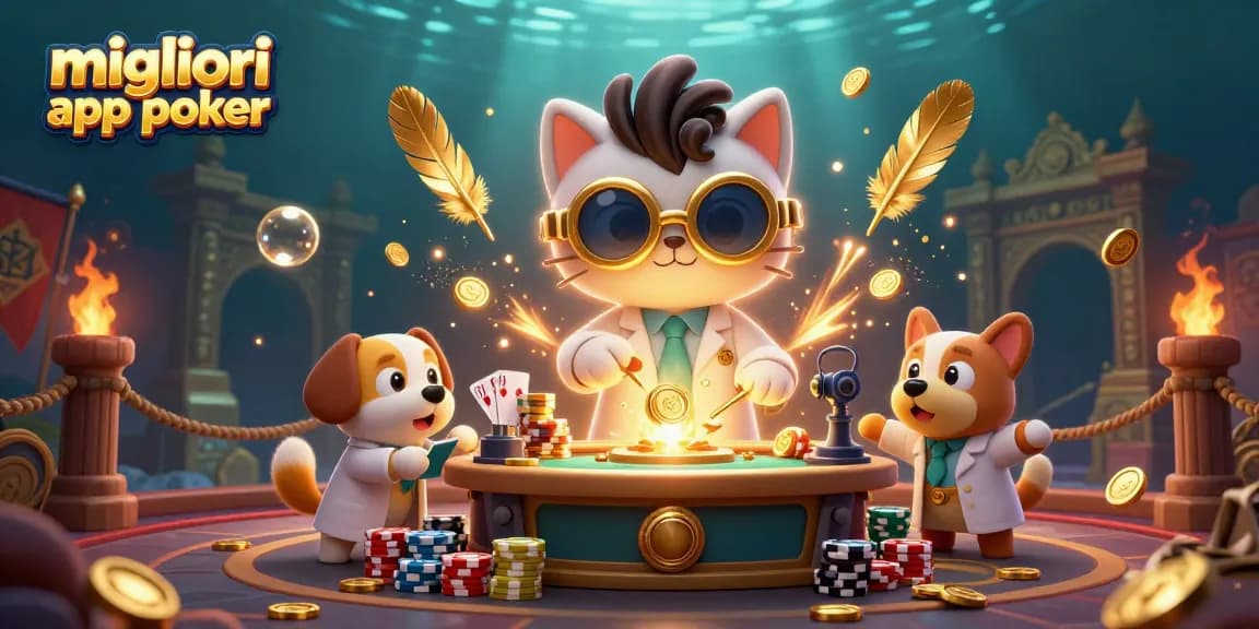 Scopri le migliori app poker e gioca in sicurezza con un'interfaccia intuitiva e amichevole.