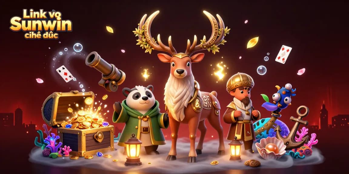 Experience the thrill of winning with Link vào Sunwin chính thức, showcasing dynamic gaming elements and enchanting characters.