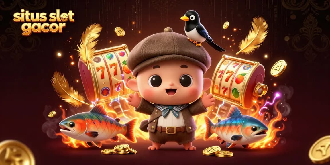 Menangkan jackpot di situs slot gacor dengan ilustrasi 3D mendetail yang menampilkan karakter lucu dan elemen permainan.