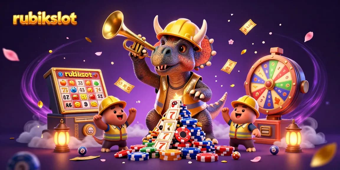Experience the excitement of rubikslot with colorful slot reels and celebration themes.