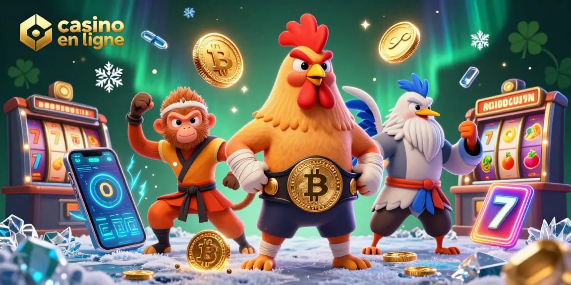 Jouer au casino en ligne avec nos personnages animés dans un environnement dynamique et coloré.