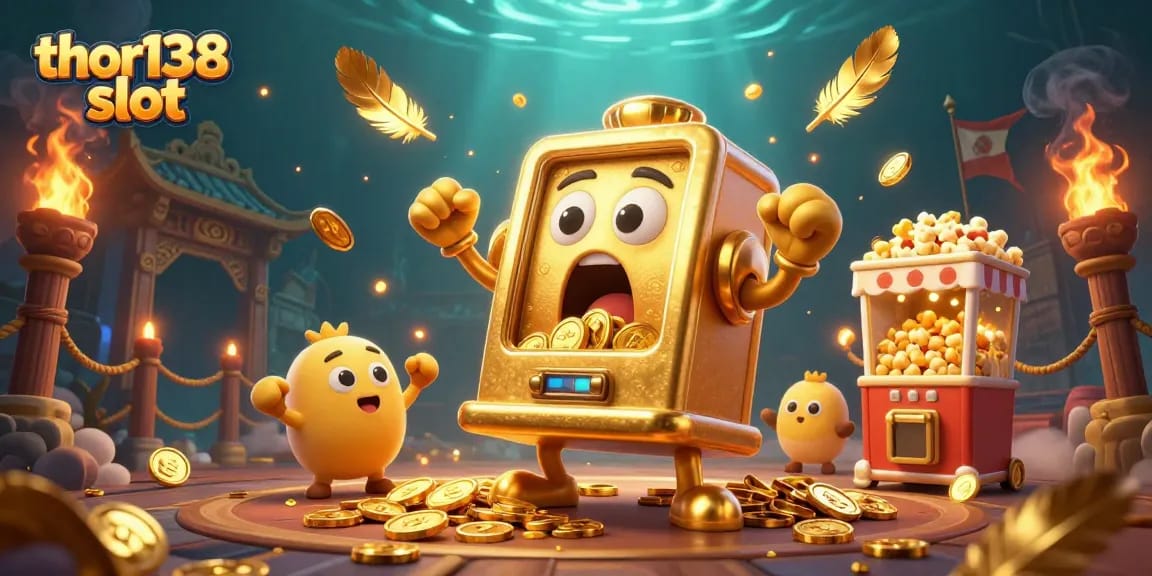 Mesin slot thor138 slot yang mengagumkan memicu jackpot dengan emas berhamburan, menjaga pengalaman bermain semakin menarik.