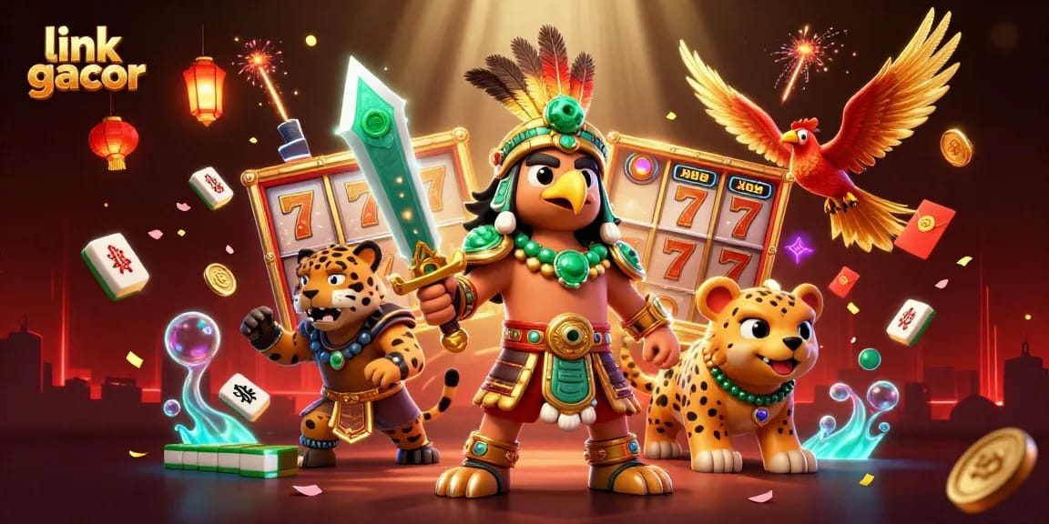 Engage with exciting link gacor slots featuring vibrant characters and game elements for top casino action.