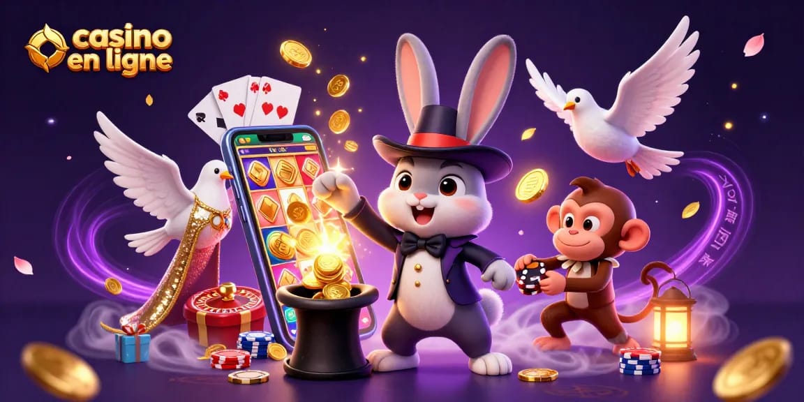 Jouer dans un casino en ligne avec des personnages amusants et des éléments de jeux variés.