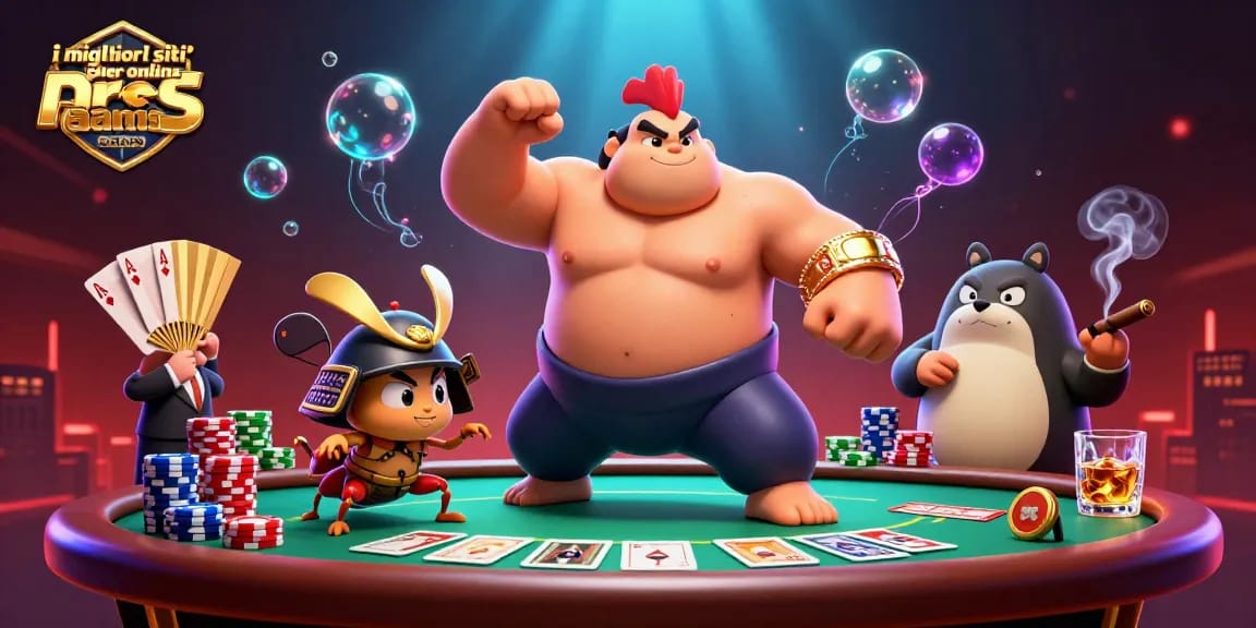 Giocatori nei migliori siti poker online AAMS si sfidano all’insegna del divertimento e della strategia.