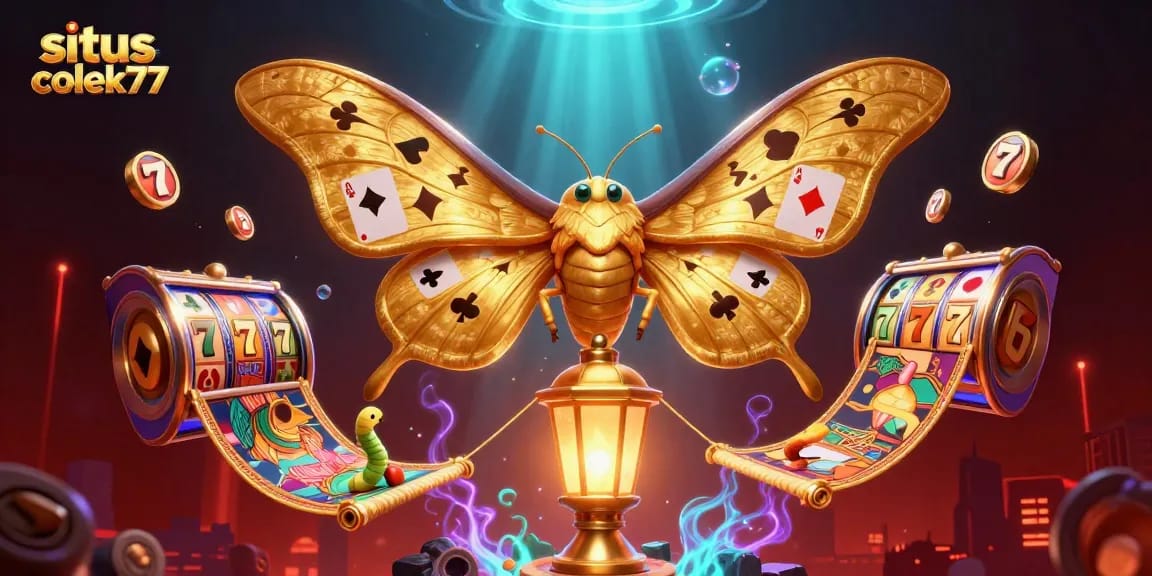 Experience the excitement of situs colek77 with this dynamic casino scene featuring stunning 3D graphics.