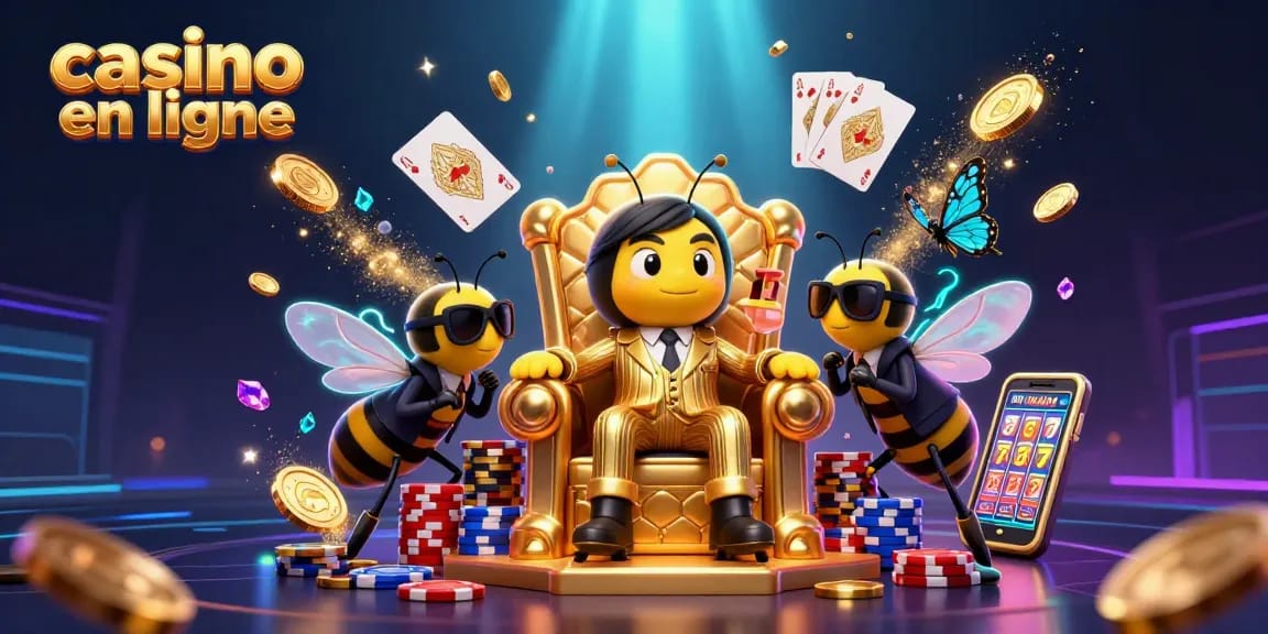 Profitez du casino en ligne avec des jackpots scintillants et des cartes gagnantes.