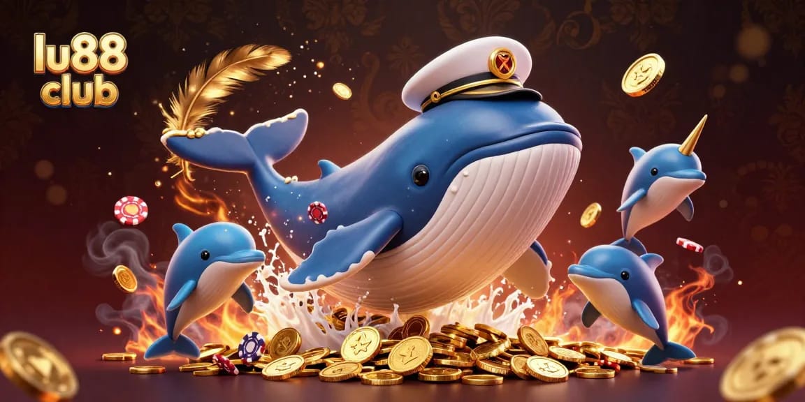 Experience thrilling moments with the LU88 club's fantastic betting environment featuring exciting casino characters and elements.