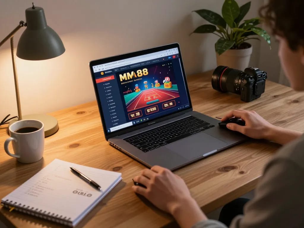 Experience MM88 online casino gaming strategy from the comfort of home.