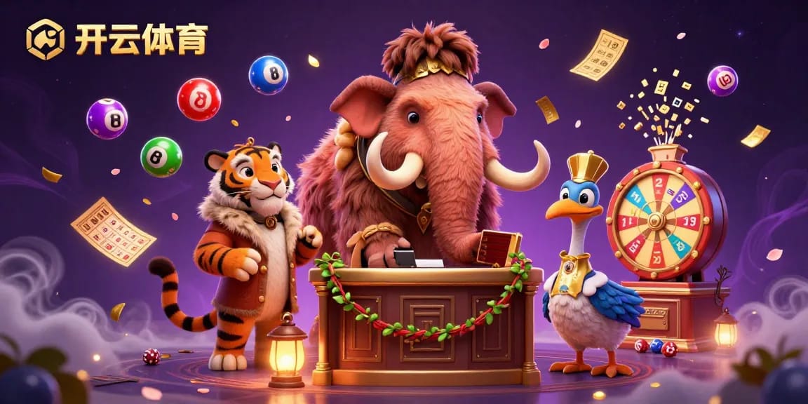 Experience thrilling gaming with 开云体育, featuring a woolly mammoth bouncer, VIP saber-tooth tiger, and dynamic lottery elements.