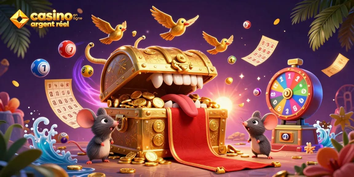 Découvrez les richesses des jeux au casino en ligne argent réel remplis de trésors et de surprises.