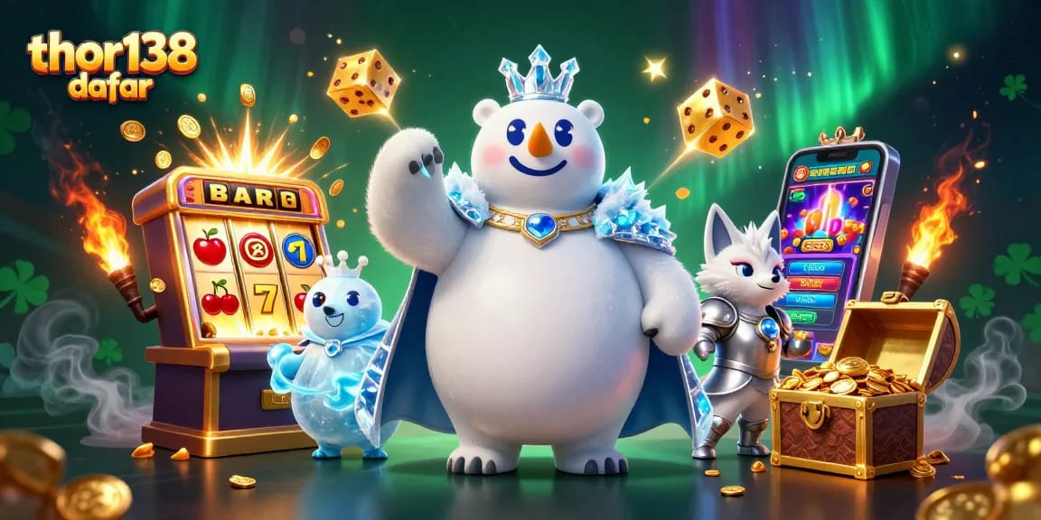 Daftar thor138 dan menangkan jackpot dengan permainan slot mengasyikkan.