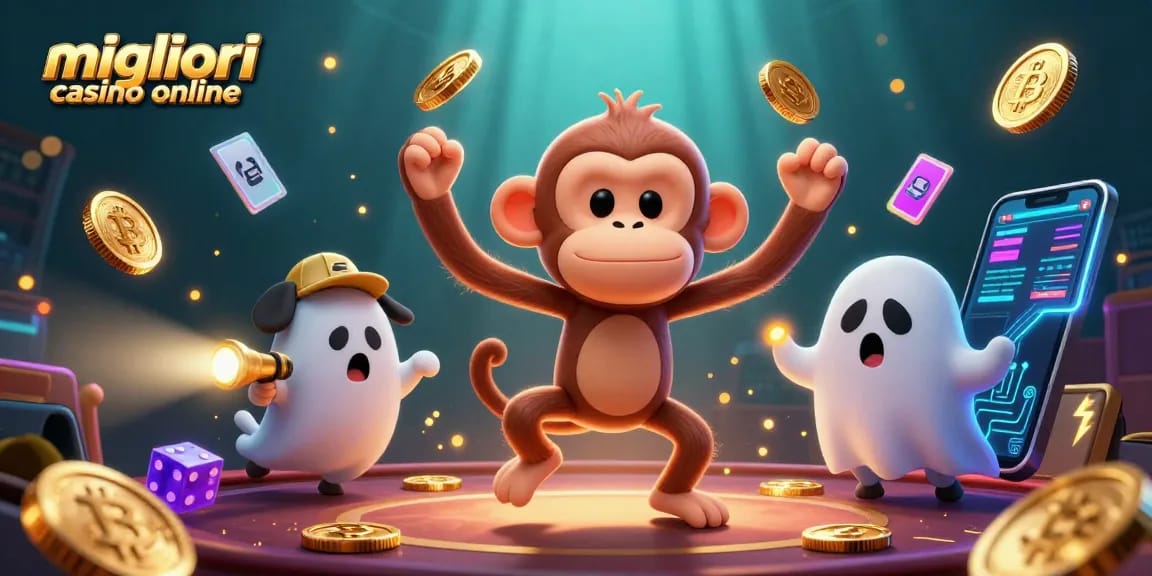 Scopri i migliori casino online con i protagonisti di una scena di gioco avvincente e dettagliata.