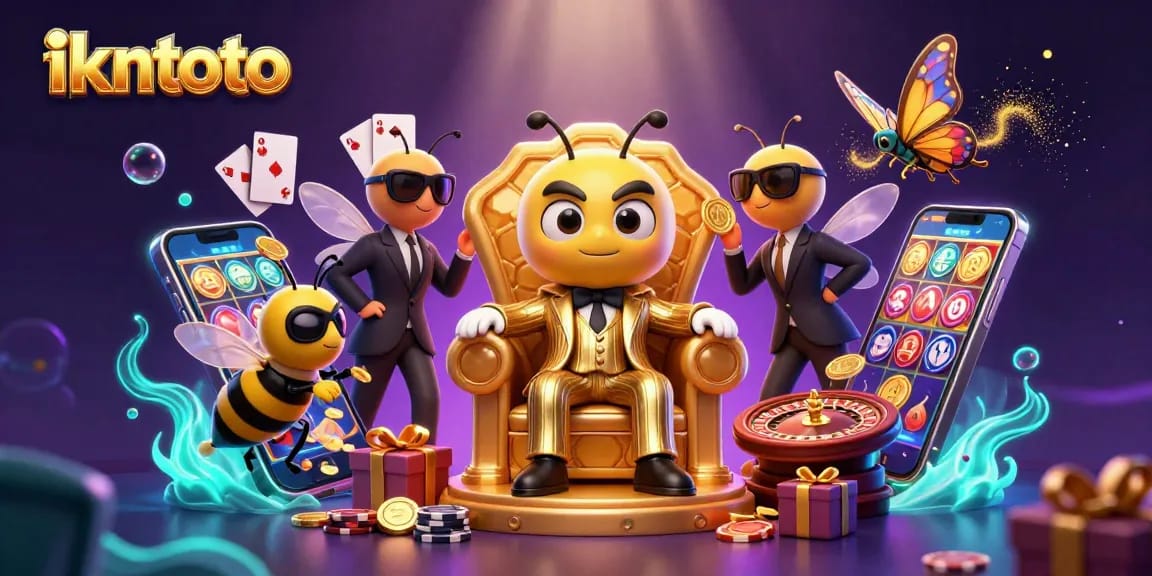 Engage in thrilling slot games with ikntoto’s bumblebee mob boss and lavish casino elements.