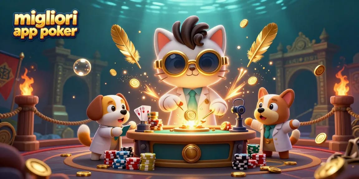 Scopri le migliori app poker e gioca in sicurezza con un'interfaccia intuitiva e amichevole.
