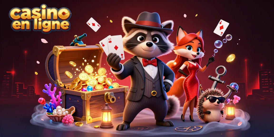 Jouer au casino en ligne avec un accroc peu commun dans une scène 3D captivante.