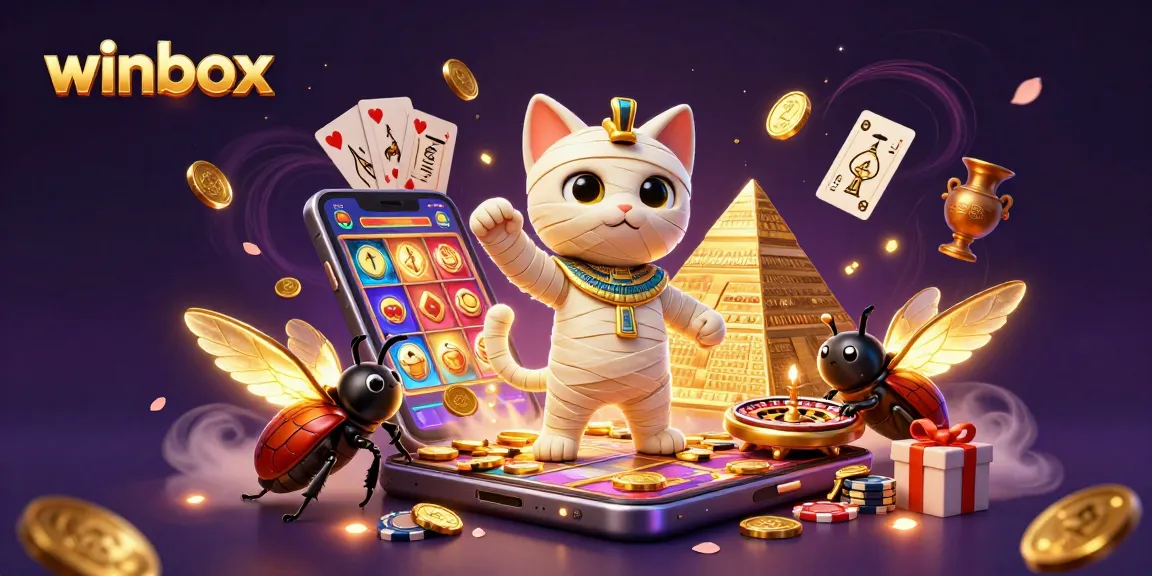 Winbox offers players thrilling slots with Egyptian-themed adventures and vibrant gameplay elements.