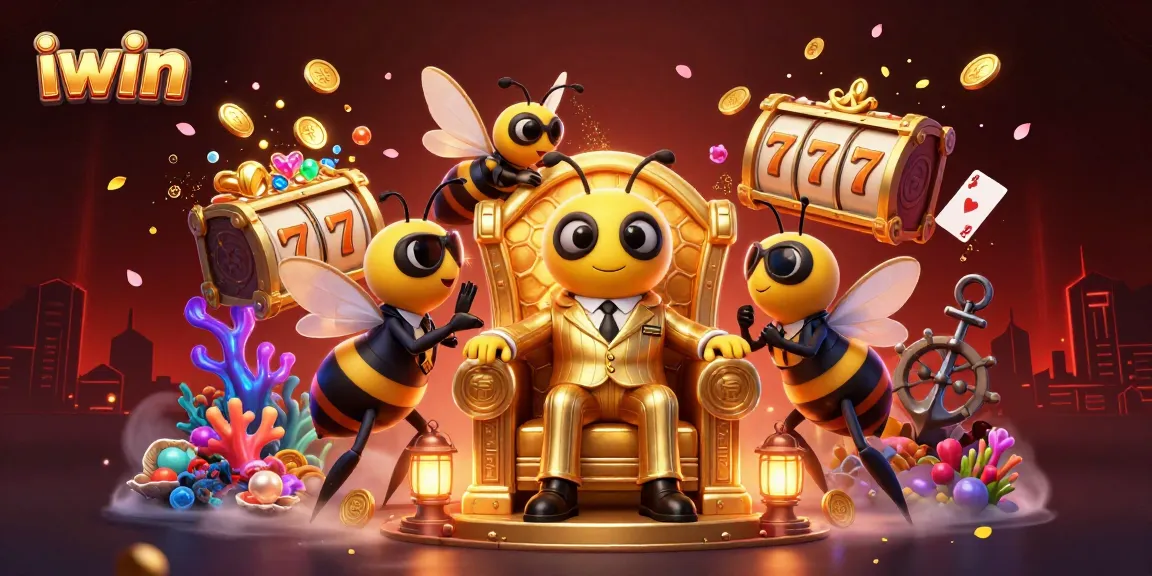 Engage with the iwin slots experience, as a bee mob boss rules in a vibrant hive of gold and fortune.