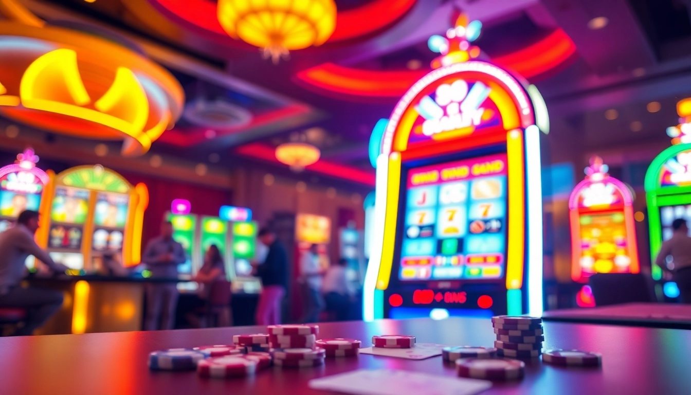 Witness the thrill of as38 withdraw mudah at an illuminated casino slot machine.