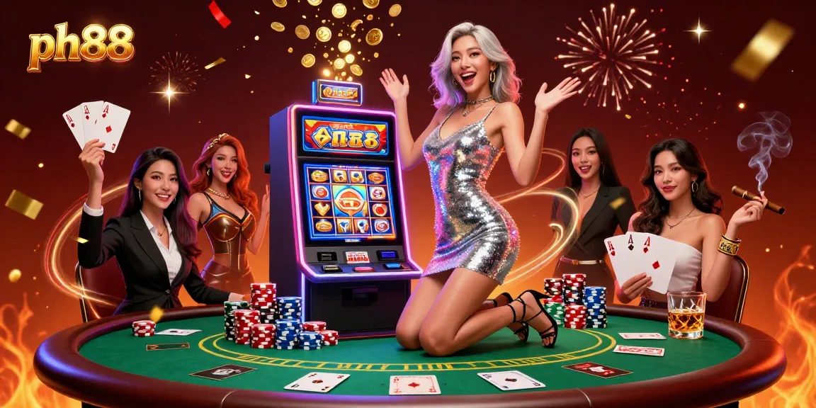 Raise your winnings with ph88's exciting slot machines and a vibrant casino atmosphere.