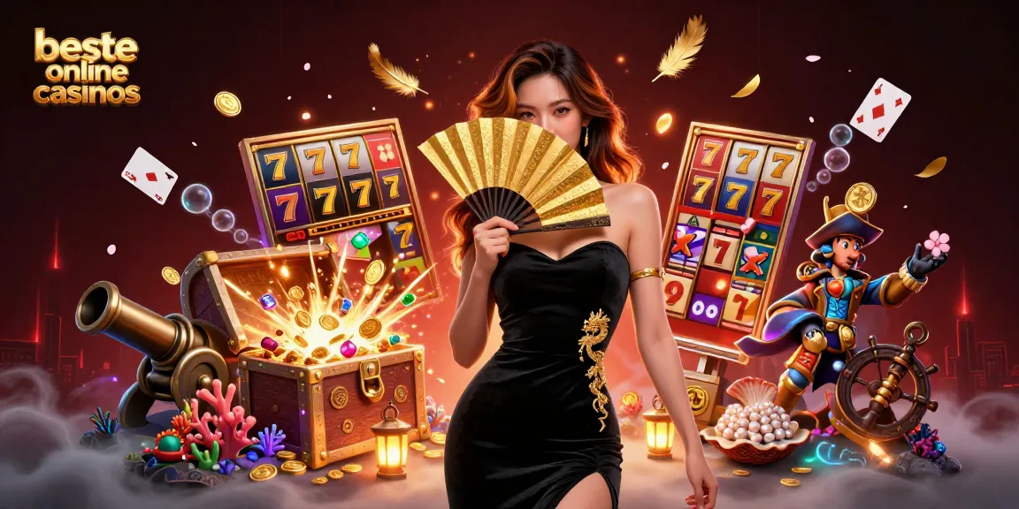 Explore the vibrant scene of beste online casinos with stunning characters and dynamic gaming elements.