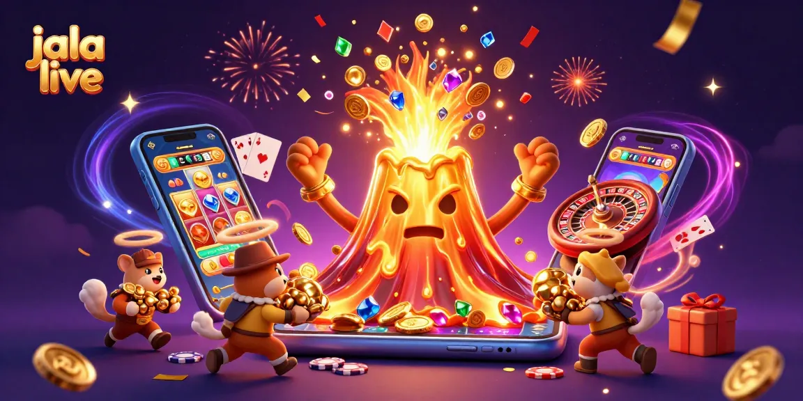 Experience the thrill of jala live with vibrant 3D casino elements and treasure-hunting adventure.