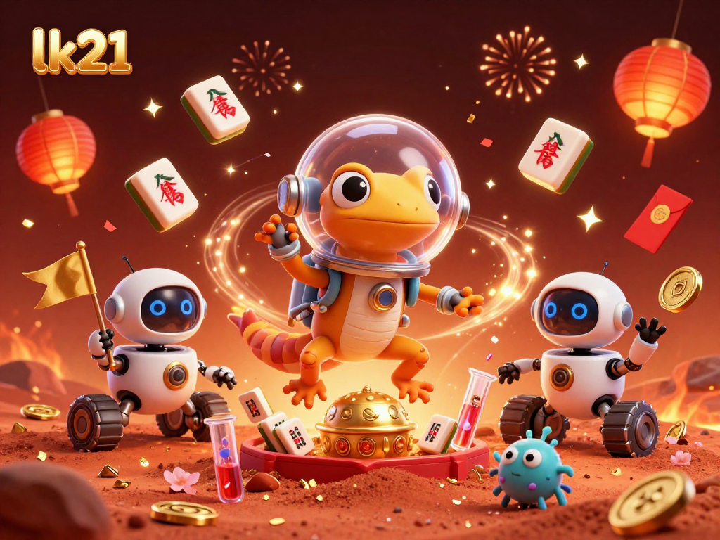 Experience thrilling gameplay at lk21, where a Martian gecko discovers a hidden casino in vibrant 3D.