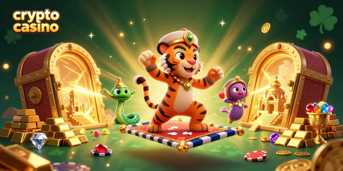Jouer dans un casino crypto en profitant d'une ambiance magique où les jackpots en or scintillent.