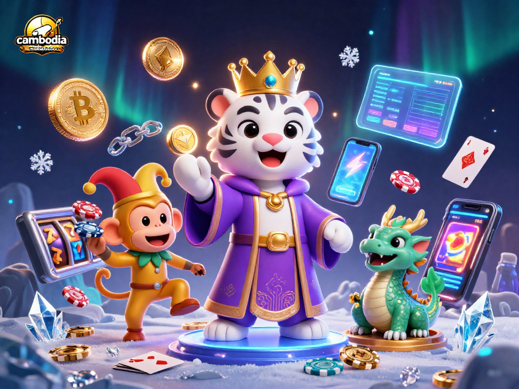 Experience the excitement of cambodia online casino with vibrant characters and dynamic gaming elements.