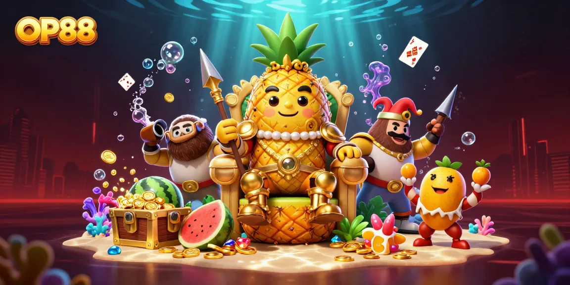 Experience vibrant gameplay at OP88 featuring dynamic characters and exciting casino elements.